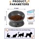 thumbnail image 3 of Cat Bowl Anti Vomiting, Raised Cat Food Bowls, Tilted Elevated Cat Bowl, Ceramic Pet Food Bowl for Flat Faced Cats, Small Dogs, Protect Pet's Spine, D, 3 of 3