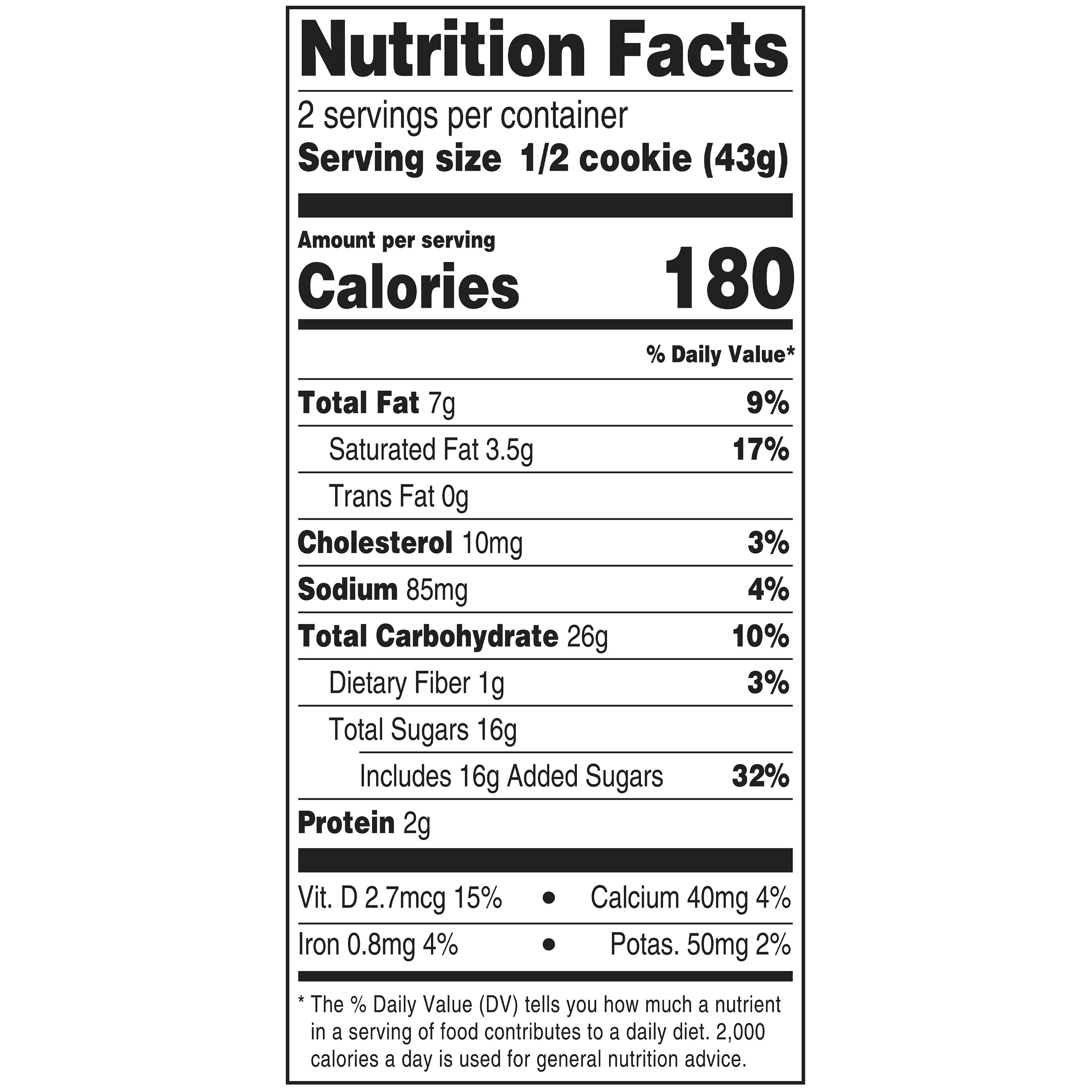 Freshness Guaranteed Chocolate Chip Cookie, 3 oz