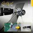 thumbnail image 5 of Electric Drill Plate Cutter Sheet Metal Nibbler Precise Cutting Portable Sheet Metal Cutting Tool, 5 of 5