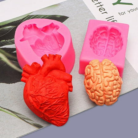 

GROFRY Baking Mold Reusable Easy to Demould Time-saving Cleanable Realistic Baking Eco-friendly 3D Biscuit Chocolate Mold for Home