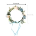 thumbnail image 2 of FUTUREORYY Collar Floral Para Perro Con Artificiales Para Bodas Y Fiestas Y Ajustable, 2 of 8