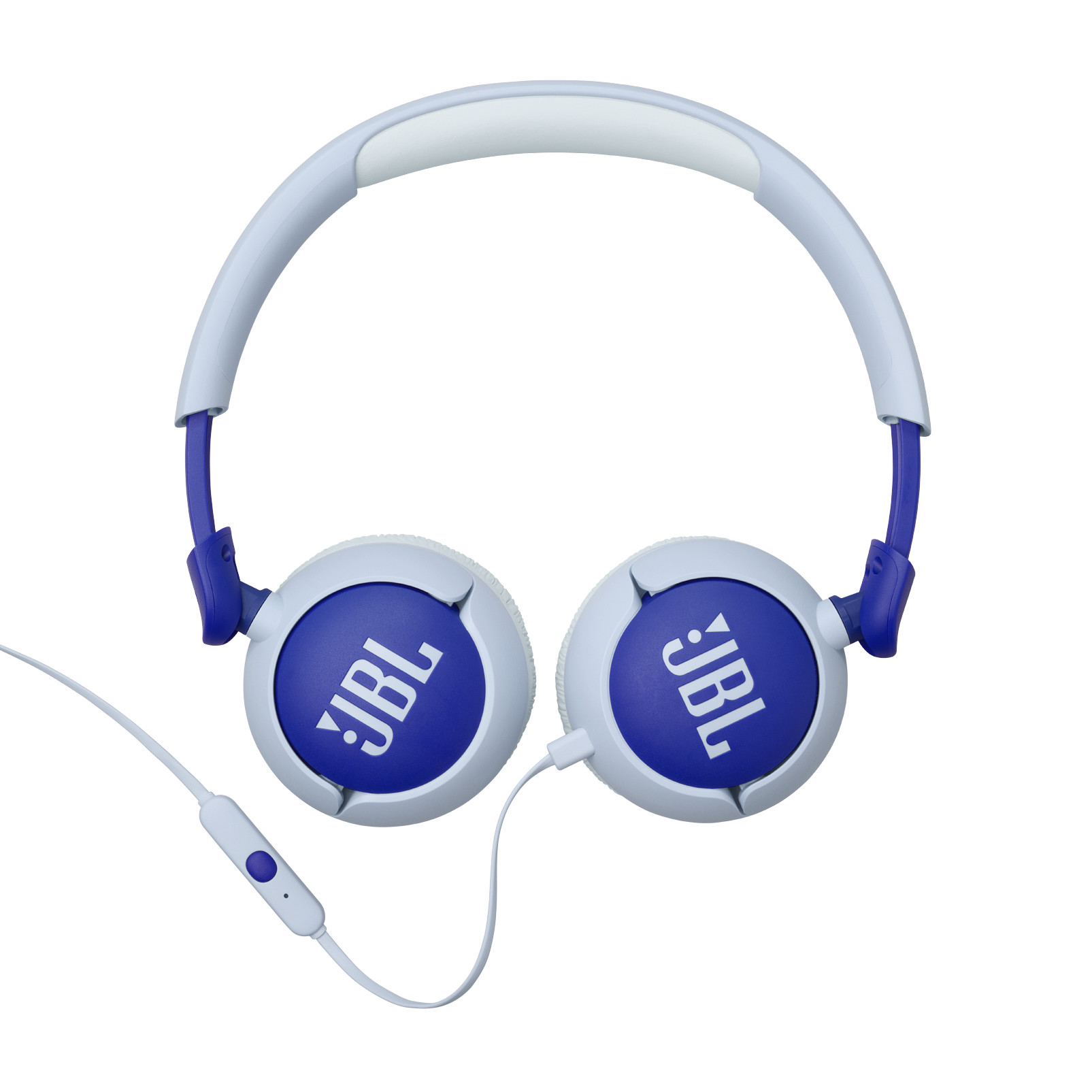 JBL Junior 320 Wired On-Ear Kids Headphones, Blue photo 5