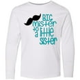 thumbnail image 3 of Inktastic Big Mister to a Little Sister Long Sleeve Youth T-Shirt, 3 of 5