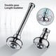 thumbnail image 4 of Aeroador de la ducha Aeroador Ahorro de agua Girar de 12MPA Boquilla de filtro SPLASH a prueba de salpicaduras Bubbler Cabeza Repuesto Reemplazo Pulverizador Adaptador Silver Metal Head Guardurnaity HA010670-06, 4 of 6