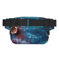 thumbnail image 3 of Fotbe Abstract Colorful Art Supplies Cangurera Cuadrada con Estampado de Doble Capa, Bolsa de Cintura Ajustable Mini para Hombres y Mujeres, 3 of 9