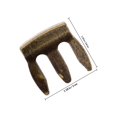 thumbnail image 2 of Raindrops Metal Violin Practice Mute in Plated Gold for Control and Easy Bridge Installation, 2 of 6