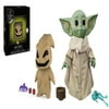 Nightmare Before Christmas - Oogie Boogie Collectible Figure + The Child Talking Toy with Character Sounds and Accessories The Mandalorian, Pack of 2
