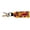 Neon Hibiscus, variant on Neoprene Floating Keychain for Boat Keys, Car Keys, Water Craft Key Float - Water Sports & Boating Accessories (EV Orange)