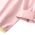 thumbnail image 5 of hotojiny Kids Zip-Up Hoodie Girls Boys Sun Protection Lightweight Jacket Teens Cooling Color Block Hooded Shirt 4-16 Y, 5 of 5