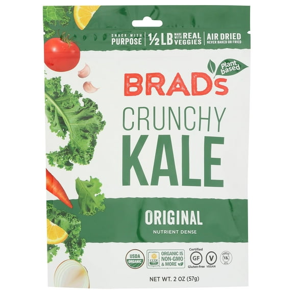 Brad's Plant Based Kale Chips, MDA05 Original, 2 Oz