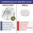 thumbnail image 7 of Whole Parts Washing Machine Washplate Part# W11252784 - Replacement and Compatible with Some Maytag and Whirlpool Washers, 7 of 7