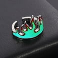 thumbnail image 1 of TABLETREANDS 2Ud Anillos Para Dedo Mujer Y Con De Llama Ajustable En Metal Y Chic, 1 of 8