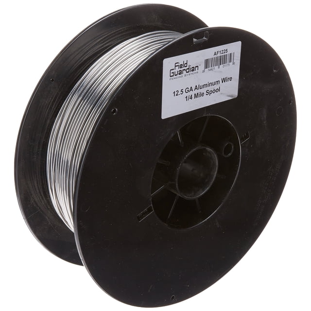Bobina de Alambre de Aluminio Field Guardian Calibre 12.5 de 402 m