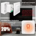 thumbnail image 4 of Tuya Interrupteur Intelligent Wifi 10a 16a Interrupteur de Contrôle Bidirectionnel Mini Brise-Brise Intelligent, 4 of 5