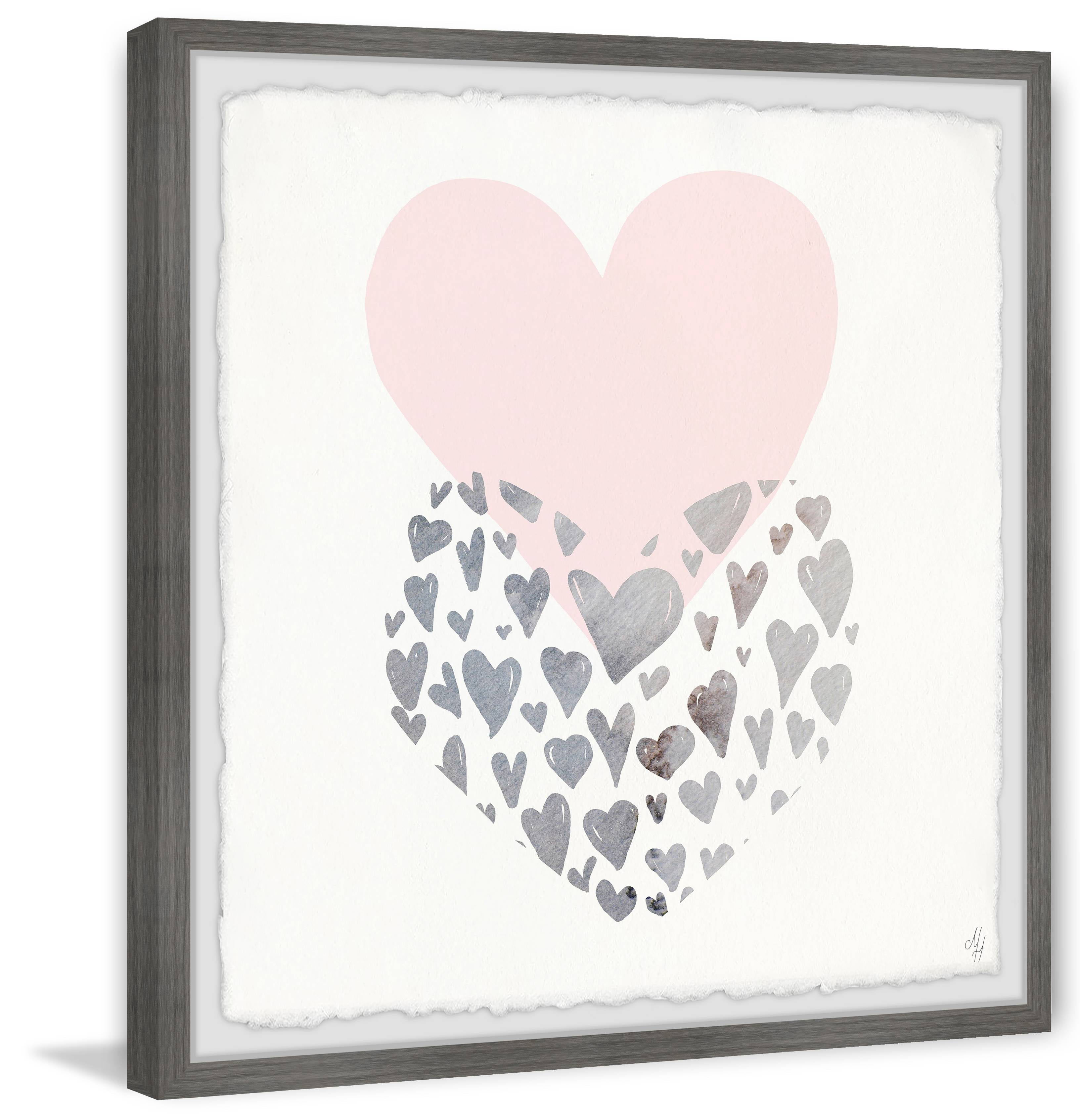 Marmont Hill Heart to Heart Framed Wall Art