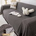 thumbnail image 1 of New Chenille Sofa Blanket Multipurpose Solid Color Furniture Cover Sectional Sofa Mat Sofa Towel Covers Home Living Room Decor, 1 of 5