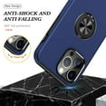 thumbnail image 6 of JTCASES for iPhone 14 Pro Max Case, Car Mount Bracket 2-layer Hybird Shockproof PC TPU Anti-fall Slim Fit Lightweight Magnetic Cover for iPhone 14 Pro Max（6.7" 2022) - Blue, 6 of 7