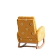 thumbnail image 5 of Russo Modern Rocking Chair - Mustard, 5 of 16