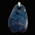 thumbnail image 3 of Hand Carved Fancy Jasper Sterling Silver Pendant | 2 1/4" Long | 1 Pendant |, 3 of 10