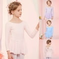 thumbnail image 7 of Toddler Dance Leotard for Girls Long Sleeve Ballet Leotard Dress Kids Ballerina Outfit for 3-10 Years Girls Dance Clothes, 7 of 7