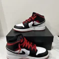 thumbnail image 2 of Size 5.5 - A i r-Jor-dan 1 Mid Gym Red Black Toe, 2 of 6