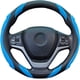 thumbnail image 1 of Funda de cuero para volante de coche - Universal (37-38 cm), transpirable y antideslizante, 1 of 5