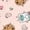 Milk & Cookies, variant on Infant Girls Soft Snuggle Jersey Zip-Up Coverall w/ Blankey Buddy - Bears, 18M