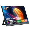 thumbnail image 2 of 14 inch Portable Monitor 1200P HDR IPS Gaming Monitor USB TYPE C HDMI for Phone Laptop Desktop, 2 of 5