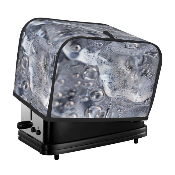 Toaster Cover For 2 Or 4 Slice, Two Or Four Slice Toaster Hood Dust-Proof Cover For Home Kitchen Washable Small Appliance Sparkling Water (14)