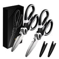 thumbnail image 1 of Dvkptbk Kitchen Scissors Kitchen Shears Kitchen Shears for Food Sharp Stainless Steel Kitchen Scissors All-Purpose Heavy Duty Scissors Essential in Kitchen Gadgets Dishwasher Safe Kitchen Essentials, 1 of 8