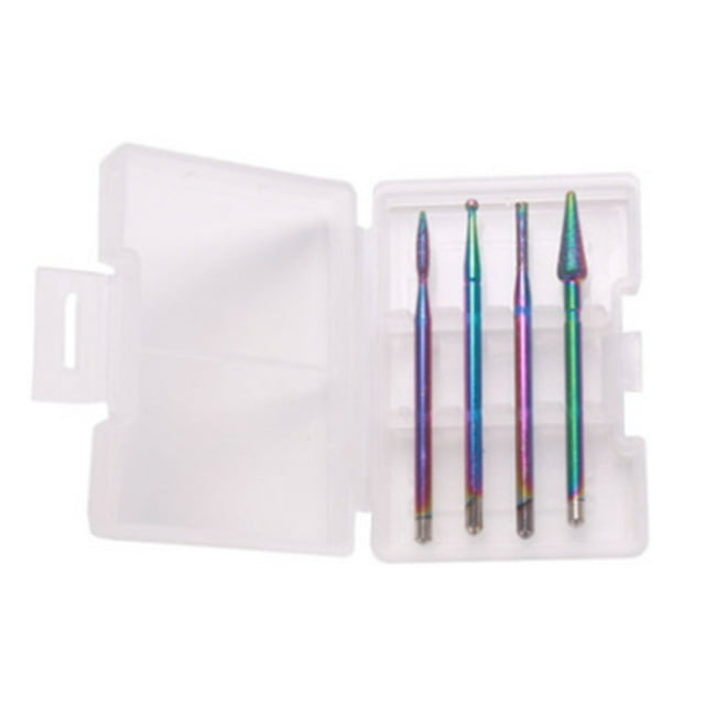 Tungsten Steel Nail Drill Bit Set Nail Grinding Head Polishing Tools Manicure AccessoryFD-5