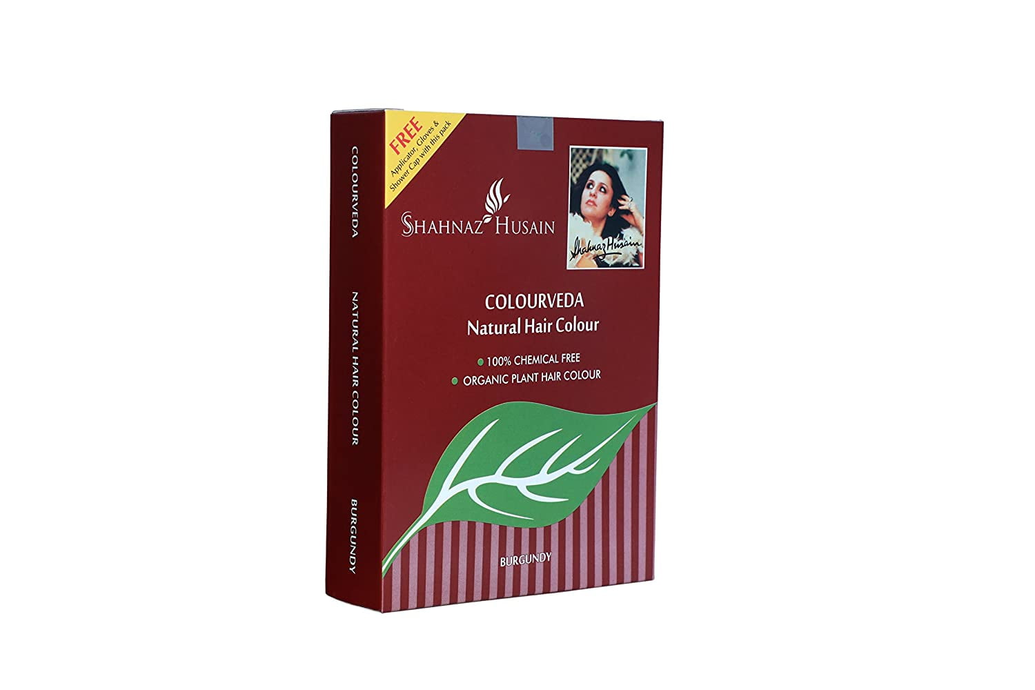 Shahnaz Husain Colourveda Natural Hair Color Burgundy (100 g /  oz) -  