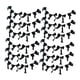 thumbnail image 2 of 12 piezas de guirnalda de lazos, pancarta colgante, pancarta de lazo, decoración de fiesta, decoraciones de fiesta con lazos Negro, 2 of 9