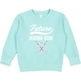 thumbnail image 2 of Inktastic Hockey Star Future Toddler Sweatshirt, 2 of 4