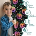 thumbnail image 3 of Blackout Kids Curtains,Neon Halloween Pumpkins Pattern Childrens Insulated Curtains Set Of 2,Bedroom Essentials,Toddler Room Decor 42x54in(106x137cm), 3 of 5