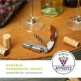 thumbnail image 4 of miduoduo-Fabrications 743 Burgundy Professional Corkscrew, 4 of 4