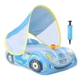 thumbnail image 2 of Flotador de natación inflable ANGGREK para Bebés Forma de coche Con Bocina Y Sombrilla, 2 of 7