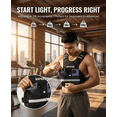 thumbnail image 6 of Adjustable Weighted Vest 4-10LBS with Optional Kettlebell Pouch, Removable Weight Set Running Vest Workout Equipment for Men & Women, for Strength Training, Running & Weight Loss, 6 of 6