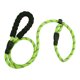 thumbnail image 1 of Correa de perro de nylon Unique Bargains con mango de esponja y cuerda reflectante para perros, verde, longitud 130 cm, diámetro 1/2 pulgada, 1 of 6
