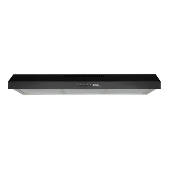 Campana Extractora Disa Home de Cocina 80 Cm Negro Mate