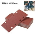 thumbnail image 6 of BCLONG 20pcs Sandpaper Sanding Sheets Punched & Mixed Grits 60/80/120/240, 6 of 9