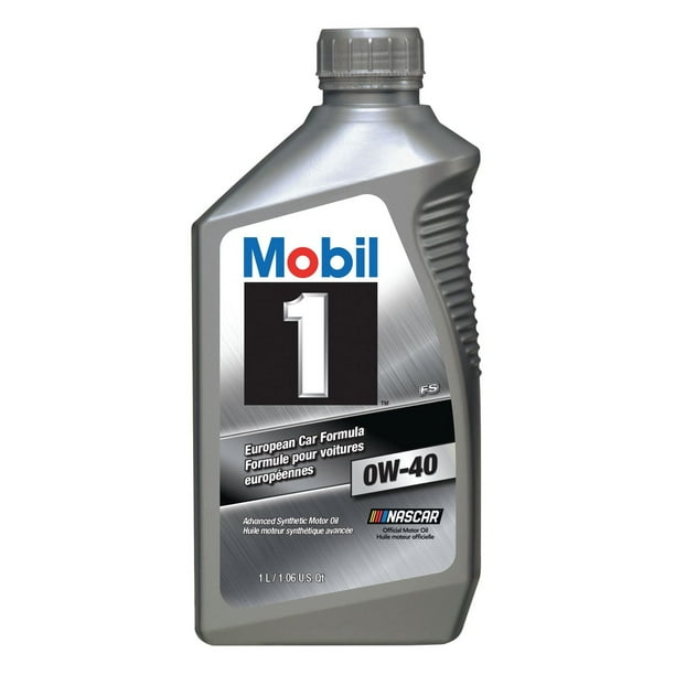Mobil 1™ Full Synthetic Engine Oil 0W-40, 1 L - Walmart.ca