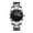 Silver Black, variant on Men Japan Movement Automatic Self Winding Business Wrist Watch with Scratch-Resistant Sapphire Crystal Lens Tungsten Steel Bracelet Luminous Calendar Week Clock Man Gift for Christmas Birthday