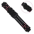 thumbnail image 2 of EeaseMX 2 correas de reloj ecológicas para niños, exquisitas y duraderas, con cierre rápido de 15 mm, compatibles con Y03 (rosa, negro, azul y negro)., 2 of 8
