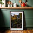 thumbnail image 6 of Untitled - Los Angeles Oregon Photography Waterfall Autumn Nature Forest Landscape Scenic Woods Black Framed Wall Art Print 16 x 24 inches, 6 of 8