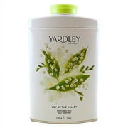 Yardley London Lily of the Valley Perfumed Talc Powder, 7 Oz