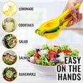 thumbnail image 3 of 2-in-1 Metal Citrus Juicer for Lemon and Lime - Hand Citrus Juicer for Lemon - Manual Citrus Juicer for Citrus - Lemon Juicer - Manual Citrus Juicer f, 3 of 5