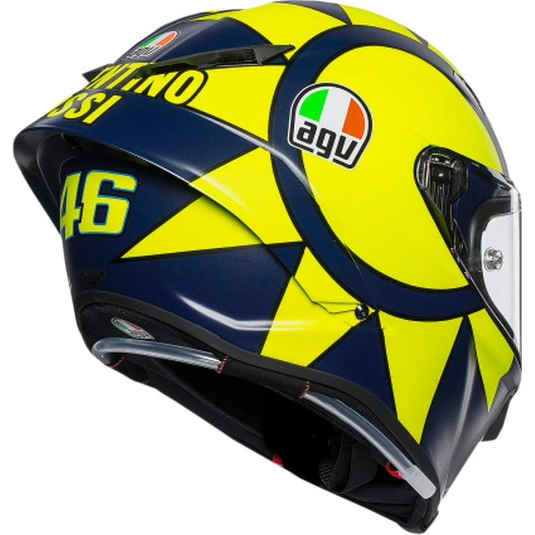 AGV PISTA GP R V.ロッシ SOLELUNA 2018 AGV Pista GP R Soleluna 2018 Rossi Helmet Unboxing