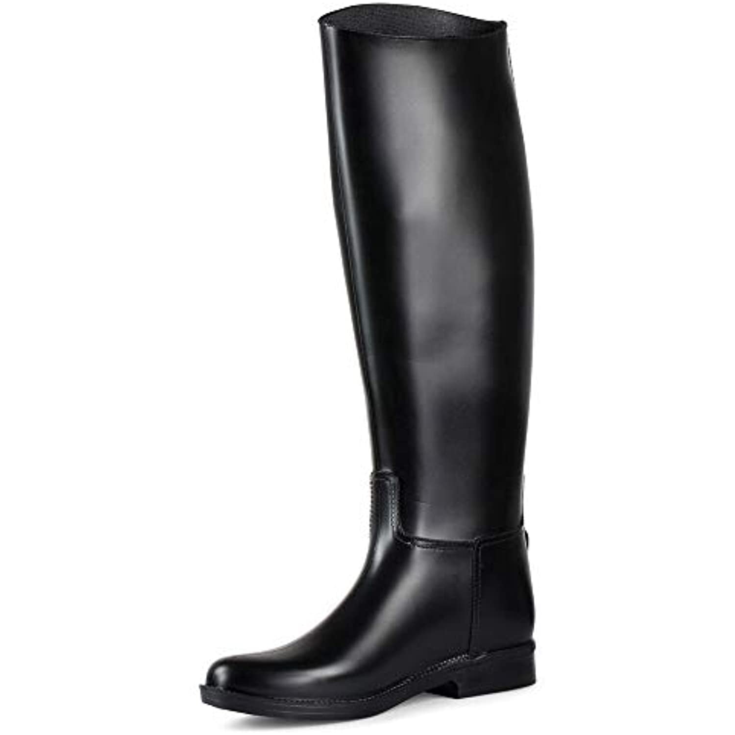 Childs & Adult sizes Horze chester horse riding long/tall boots black rubber