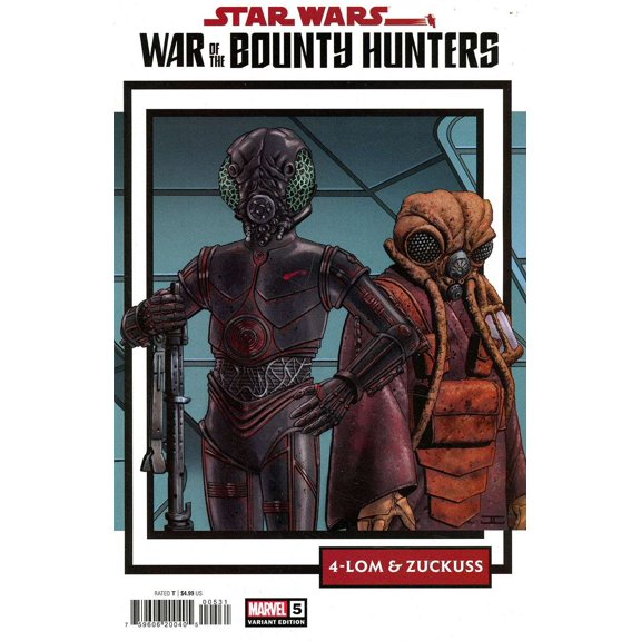 Star Wars: War of the Bounty Hunters #5B VF ; Marvel Comic Book